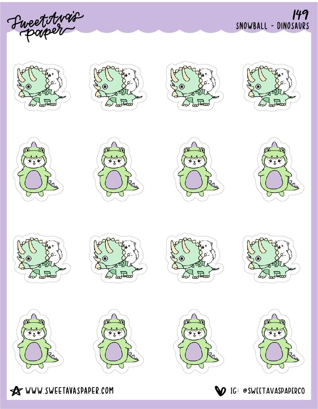 Dinosaurs Stickers